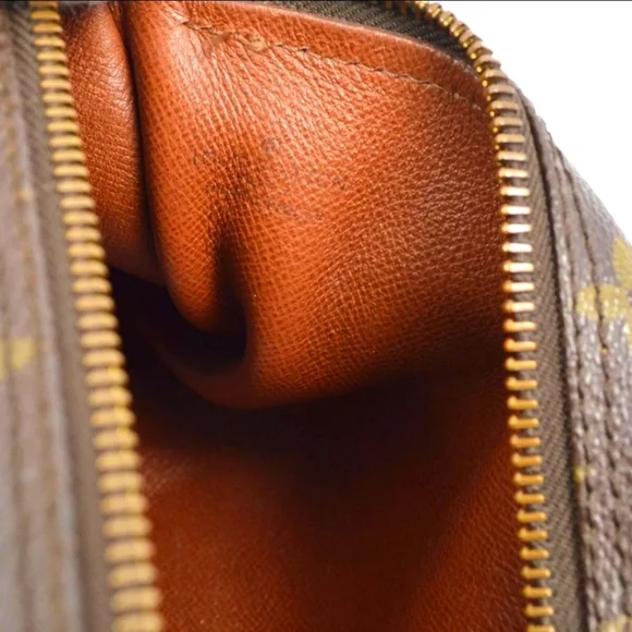 Louis Vuitton PAPILLON 30 Handbag Pouch Monogrammed Canvas